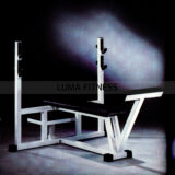 Panca Piana Appoggi Larghi Technogym Lux Bianco / Silver - Image 2
