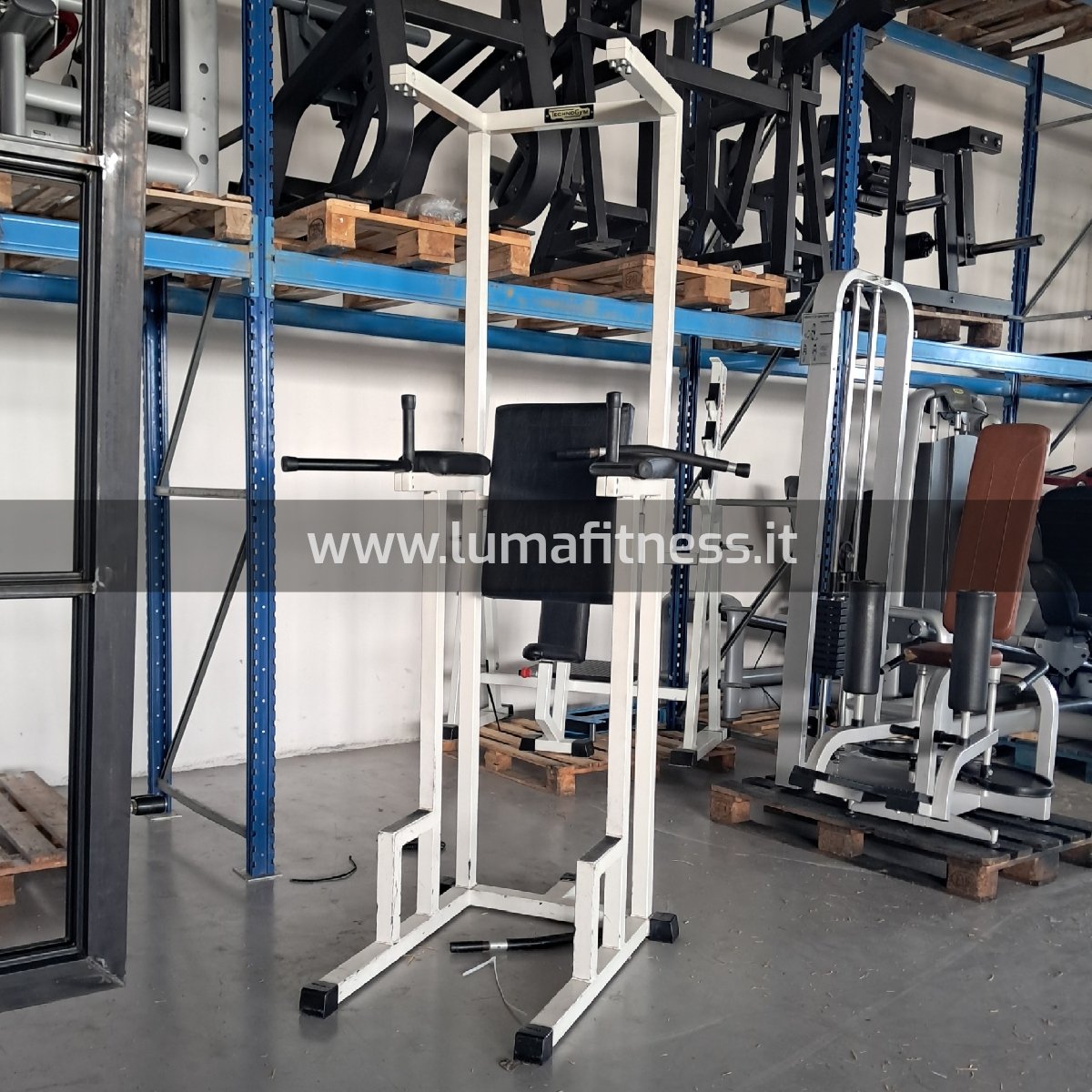 Panca Combinata Technogym Bianco