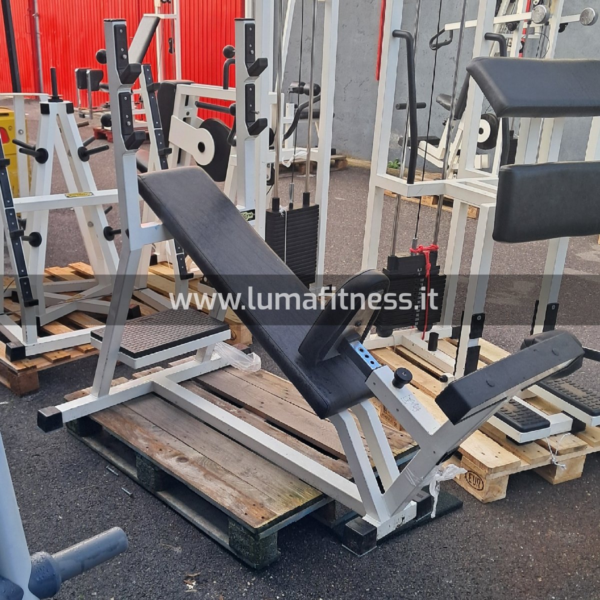 Panca Inclinata Technogym Lux App.Stretti