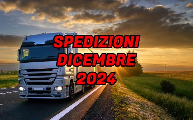 SPEDIZIONE DICEMBRE 2024