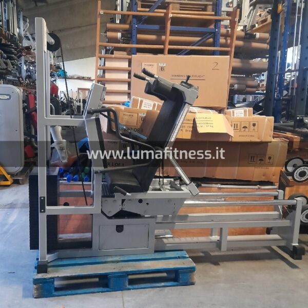 Leg Press Technogym Lux Silver Meccanica