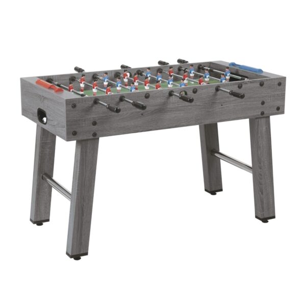 Calciobalilla F-2 ROVERE GRIGIO - Game Indoor - Con Aste Uscenti