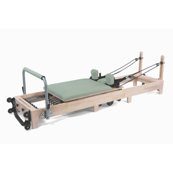 LIFENESS: LINEA PILATES Foldable Wooden Reformer PTX-3000