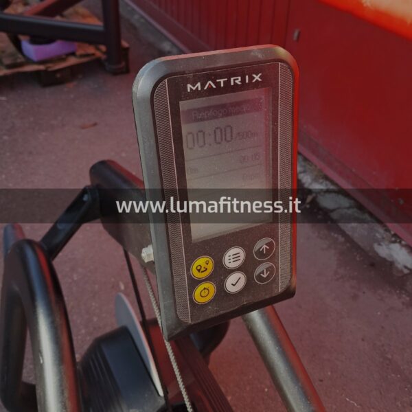 Vogatore Air Rower Matrix Nero