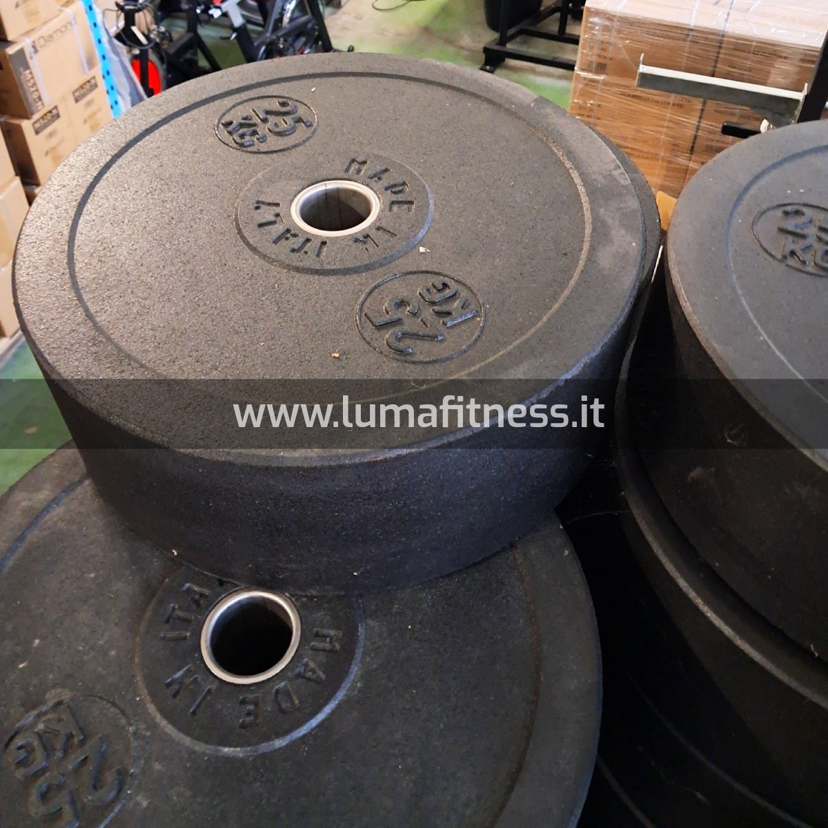 Coppia Dischi Bumper 25 kg PROMO