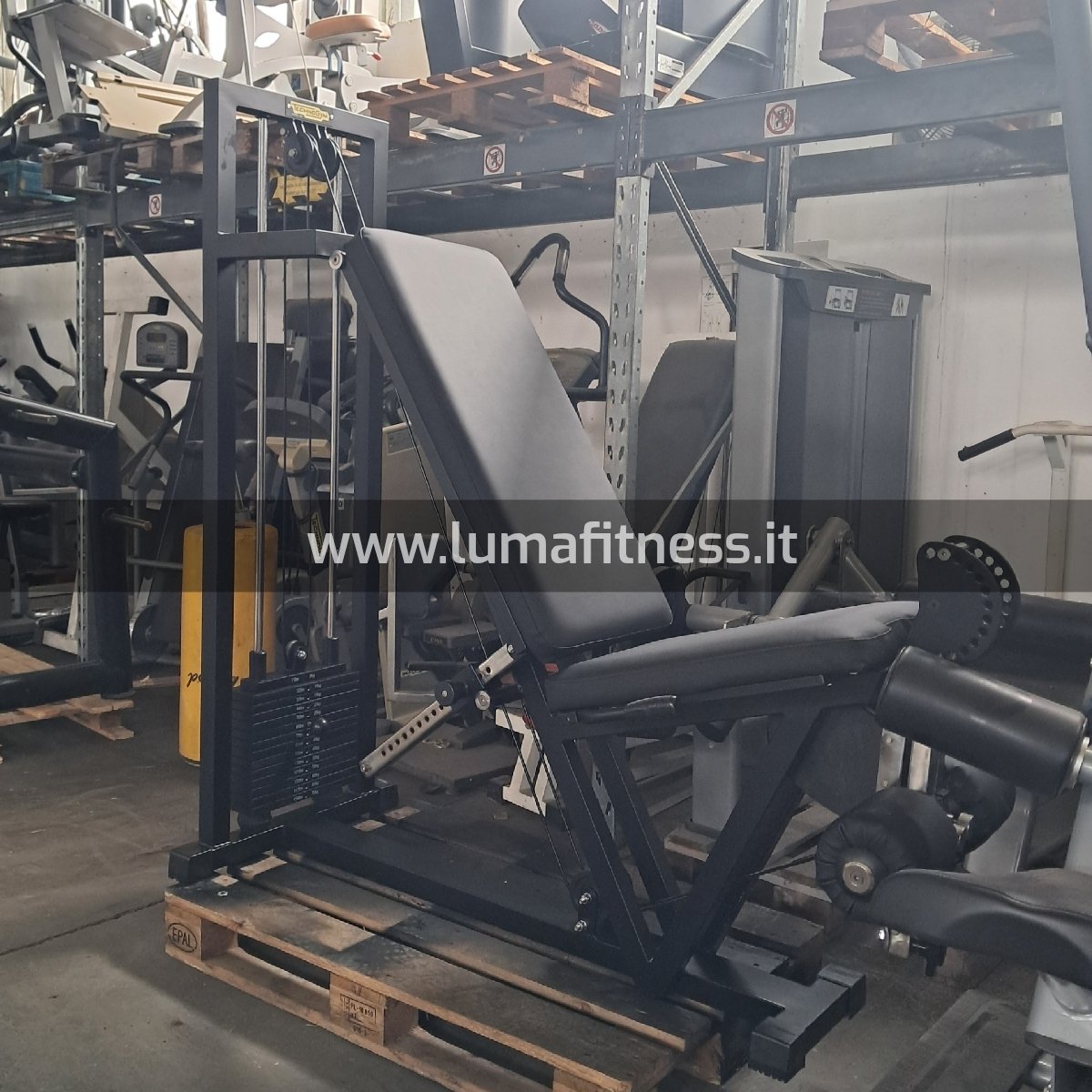 Leg Extension Technogym Lux Regolabile Nero - immagine 6