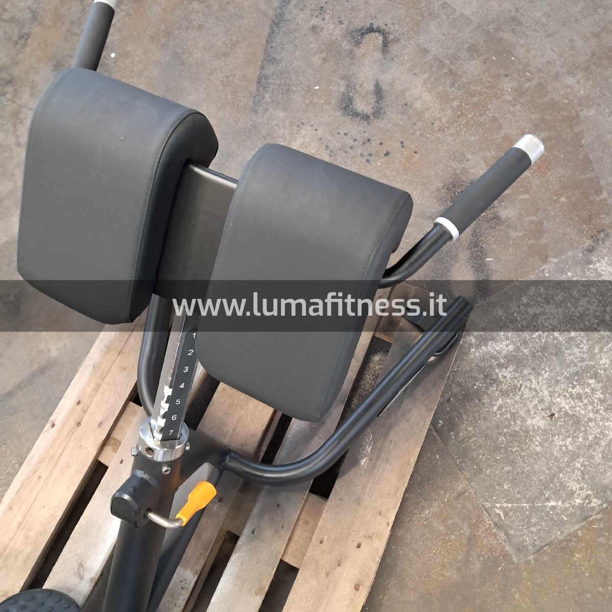 Panca Lombari Hyperextension Back Extension Bench Matrix - immagine 3