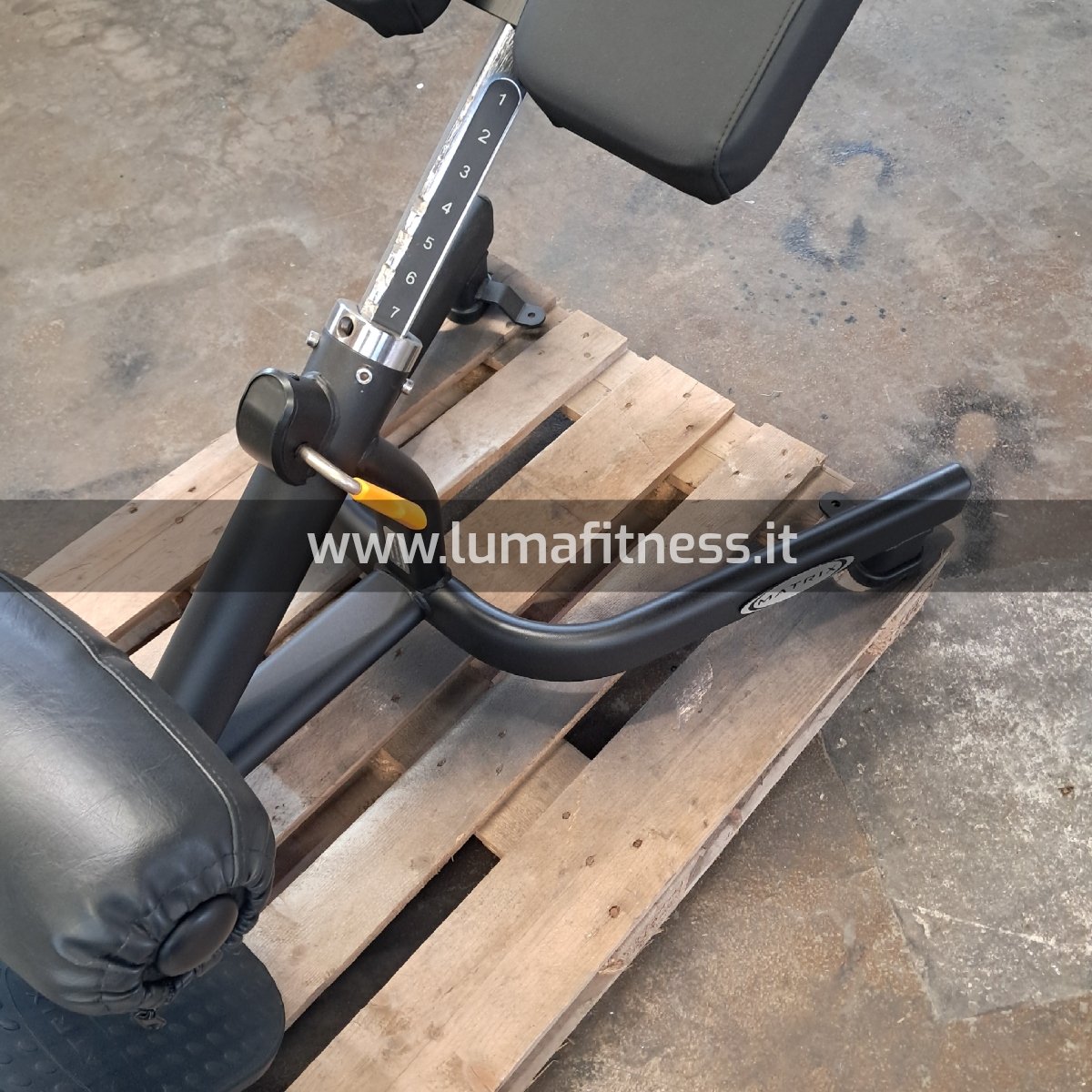 Panca Lombari Hyperextension Back Extension Bench Matrix - immagine 6