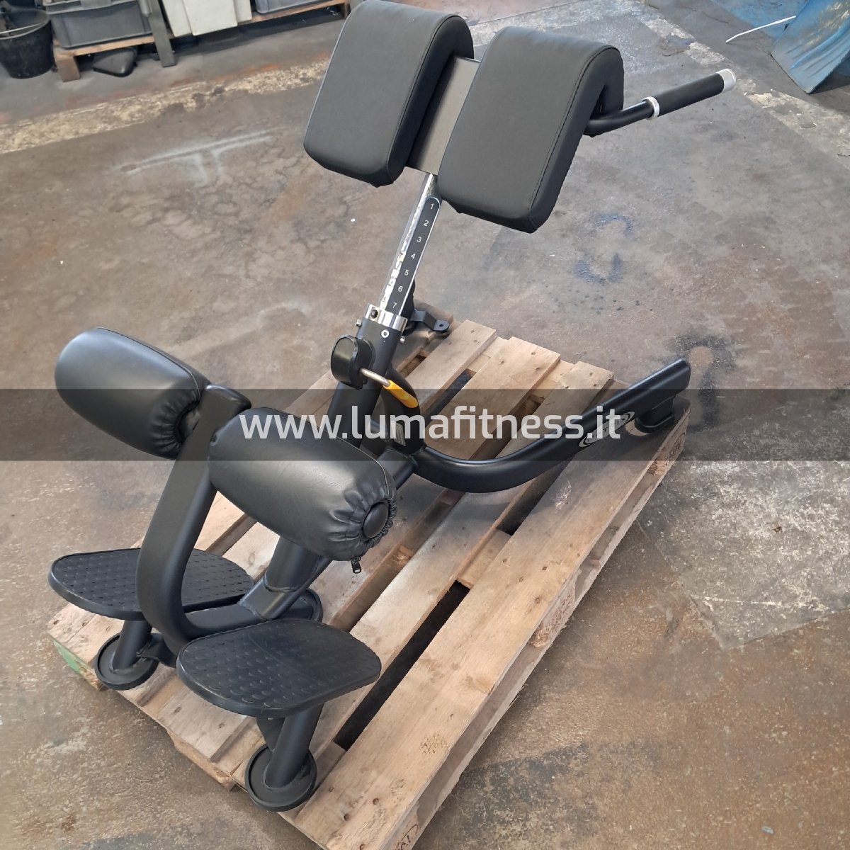 Panca Lombari Hyperextension Back Extension Bench Matrix - immagine 4
