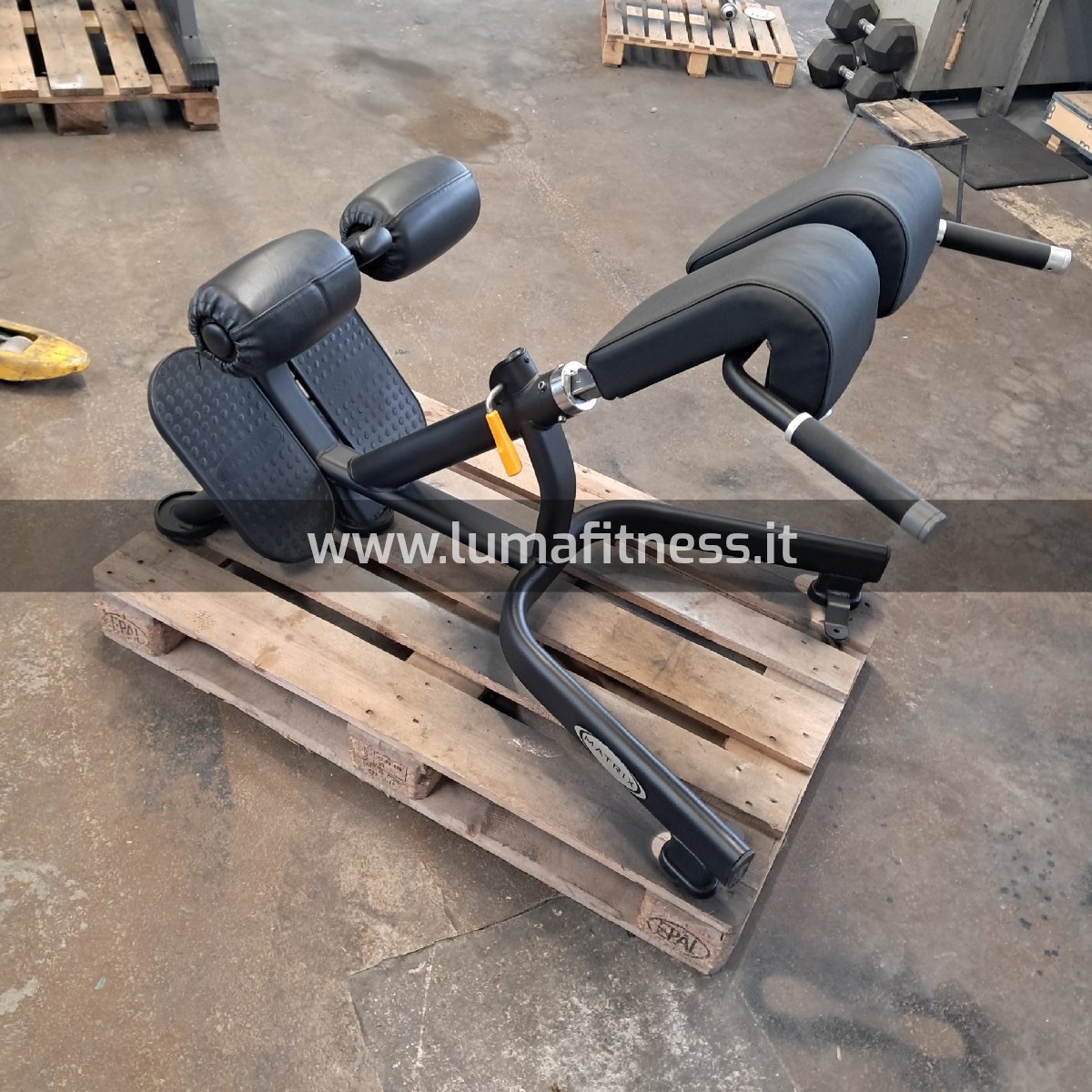 Panca Lombari Hyperextension Back Extension Bench Matrix - immagine 5