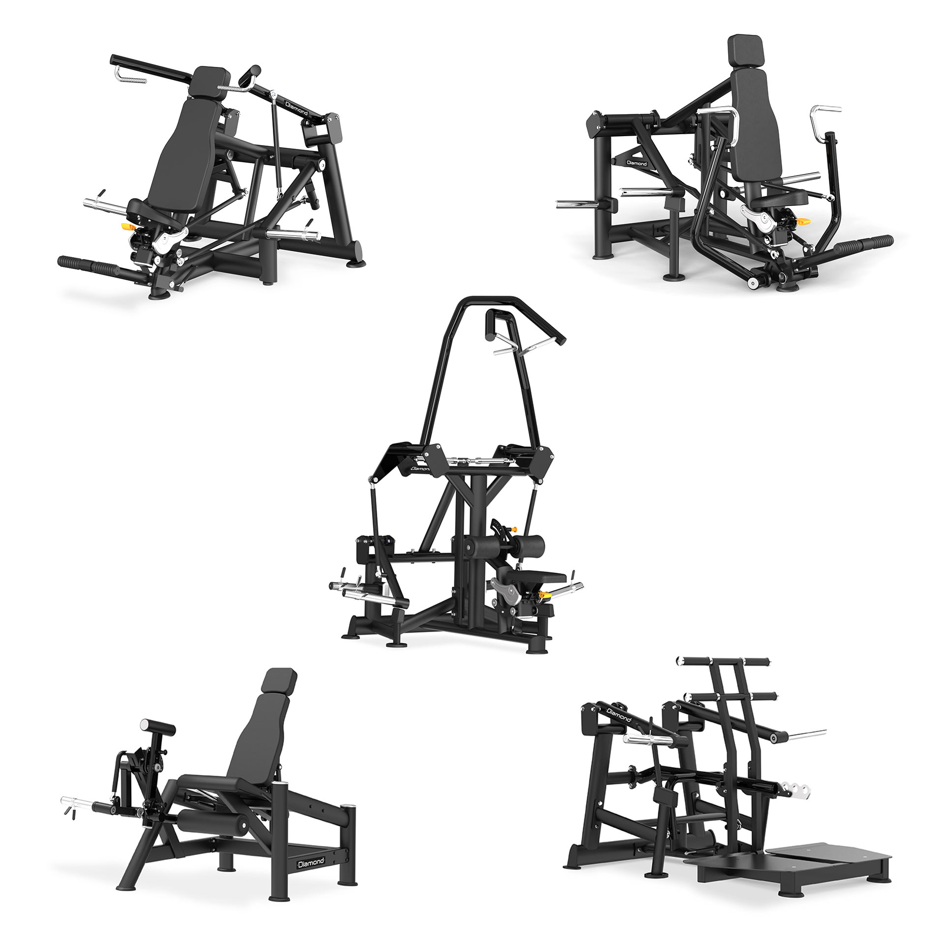 Serie 700: S700 SET 5 MACCHINE BLACKPL700-FANTASTIC5