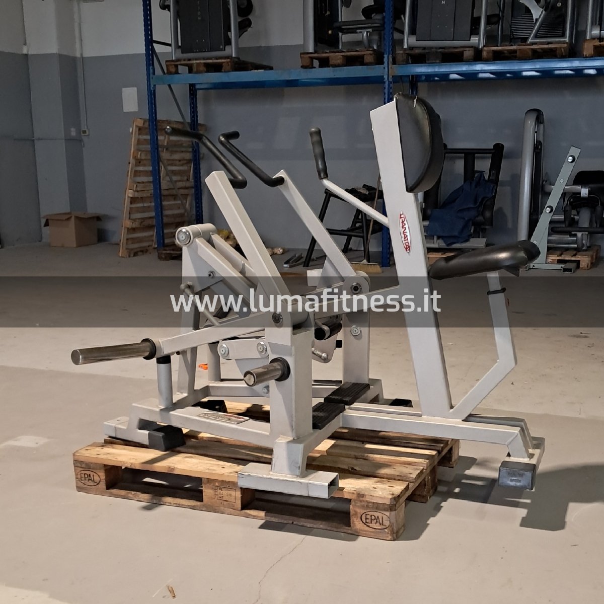 Row Machine Panatta Freeweight