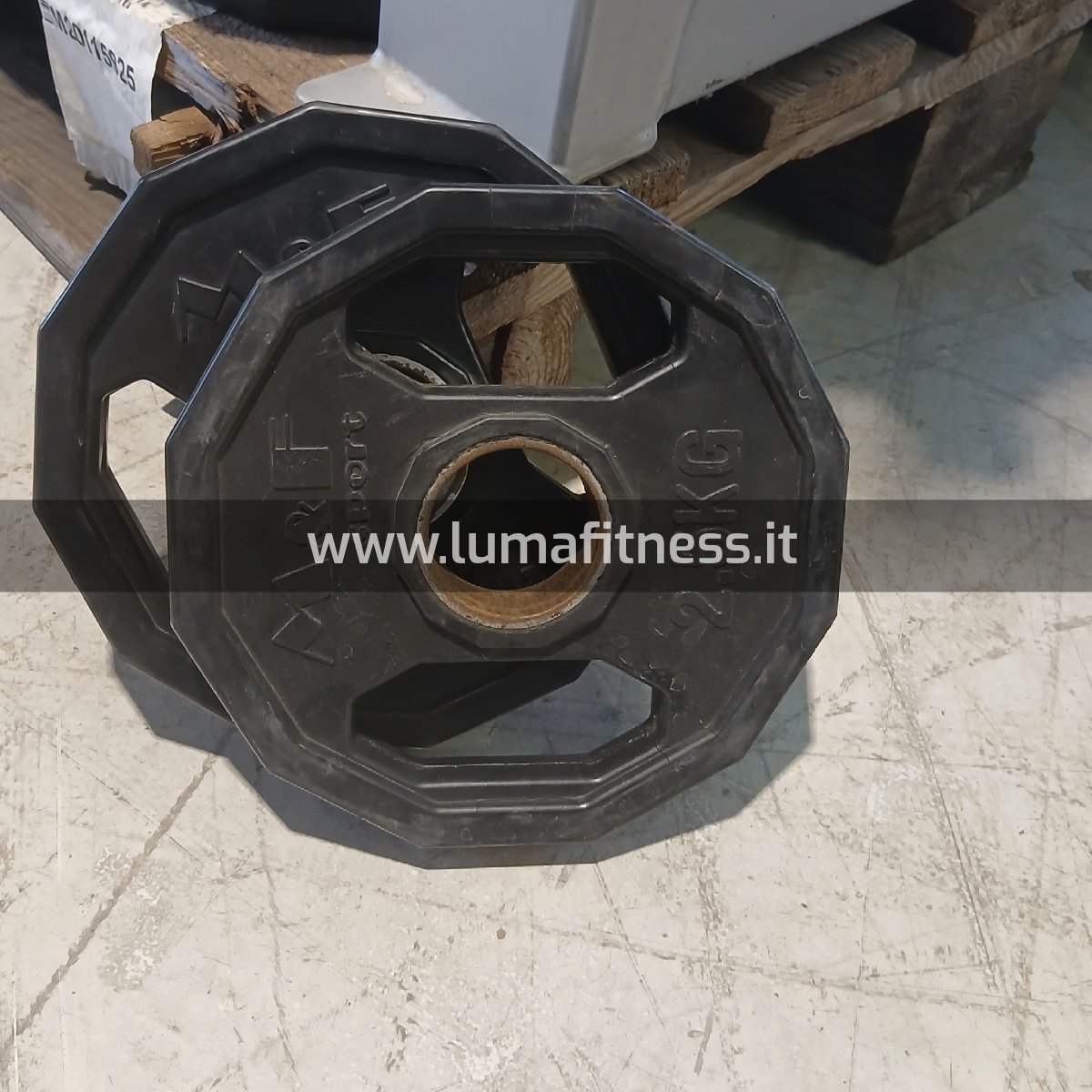 Set 272,5 kg Dischi gommati Usati - immagine 4