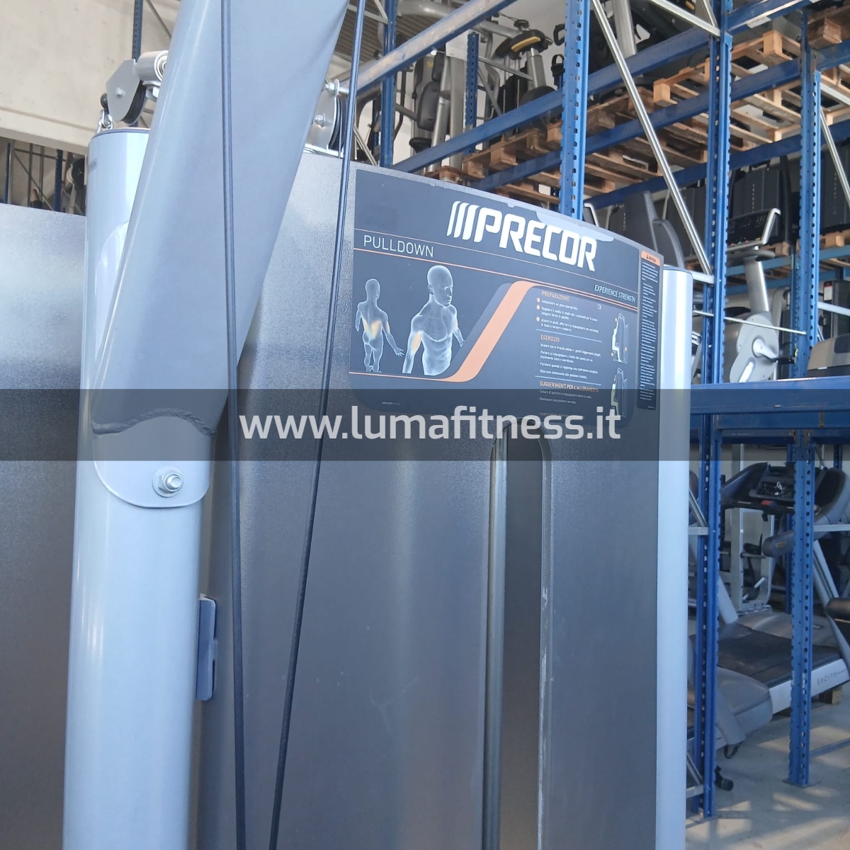 Lat Pulldown Machine Precor Silver - immagine 7