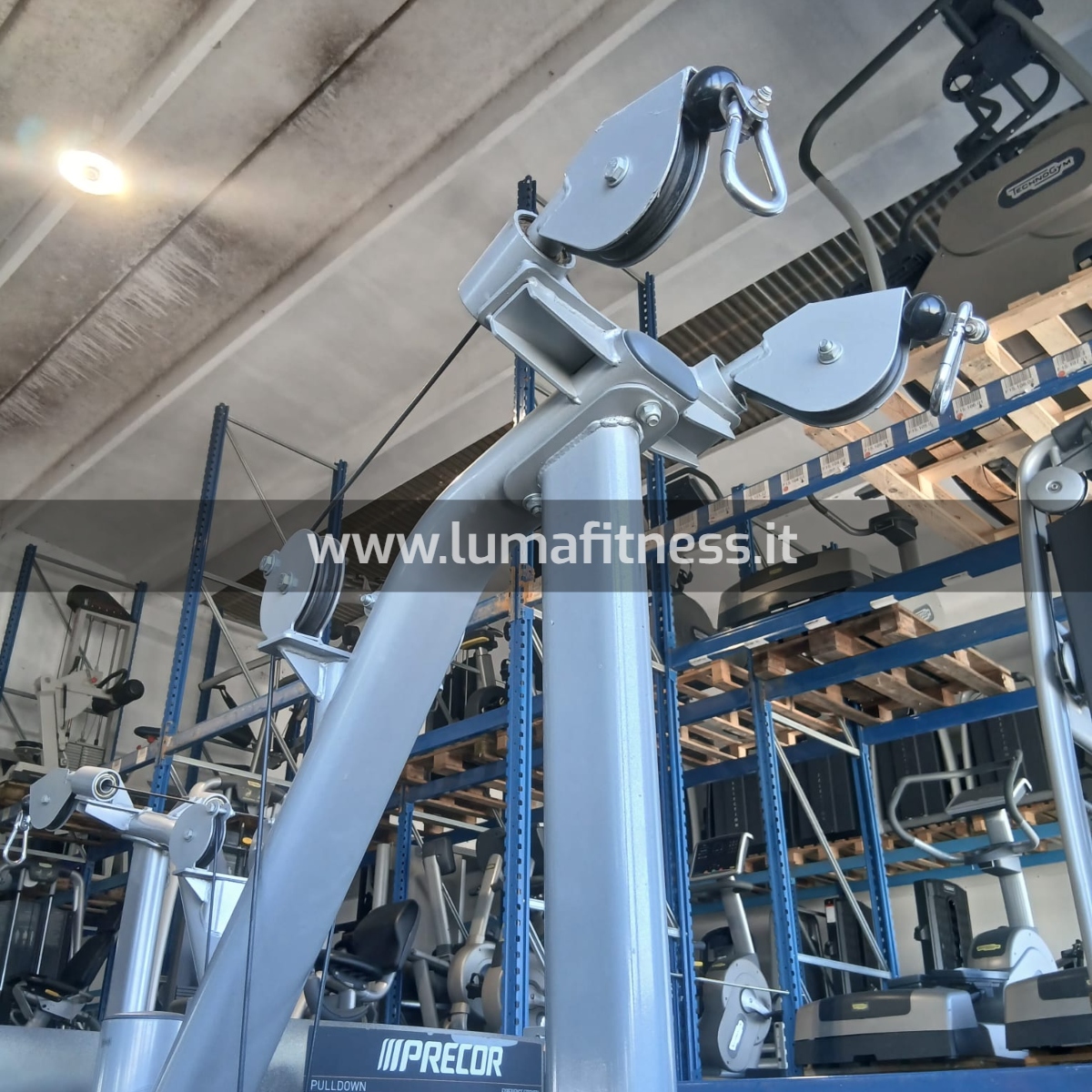 Lat Pulldown Machine Precor Silver - immagine 6