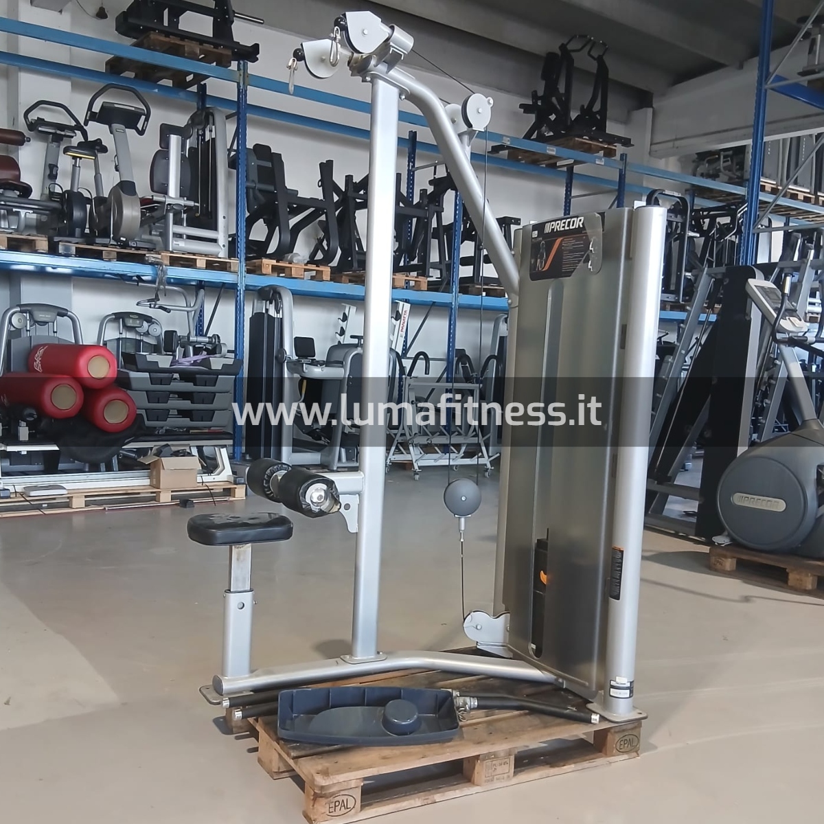 Lat Pulldown Machine Precor Silver - immagine 3