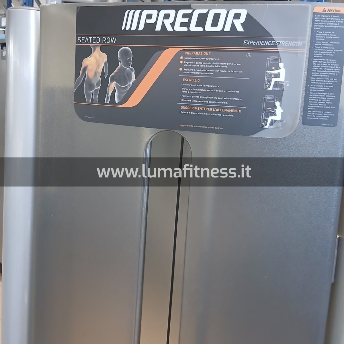 Seated Row Machine Precor Silver - immagine 3