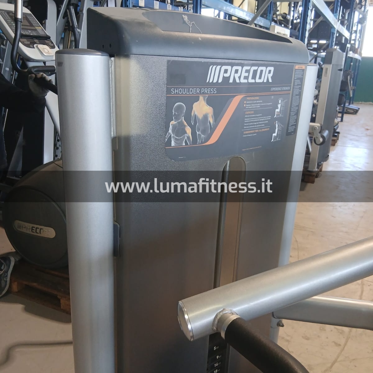 Shoulder Press Machine Precor Silver - immagine 3