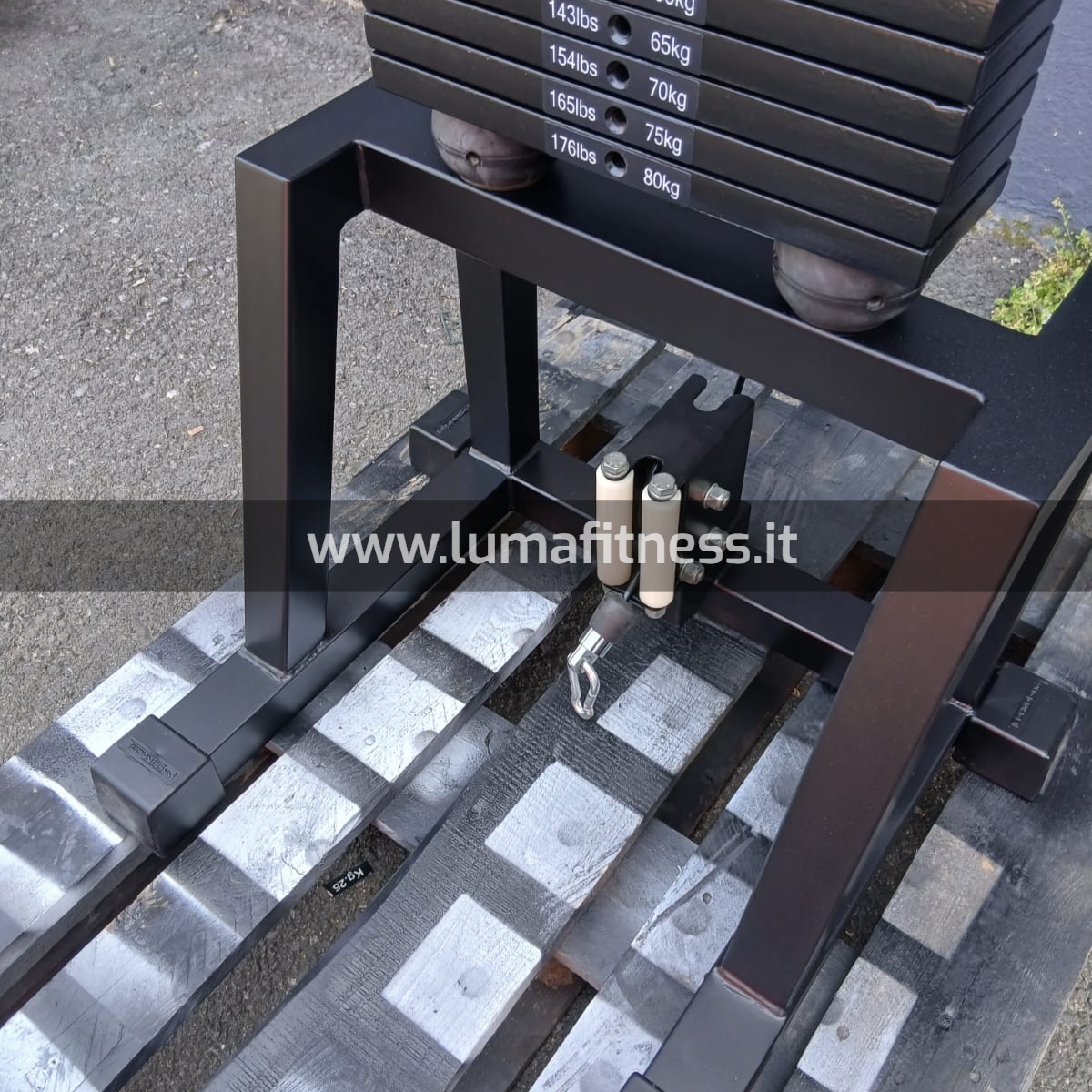 Ercolina Cavo Technogym Lux Nero 80 Kg - immagine 3