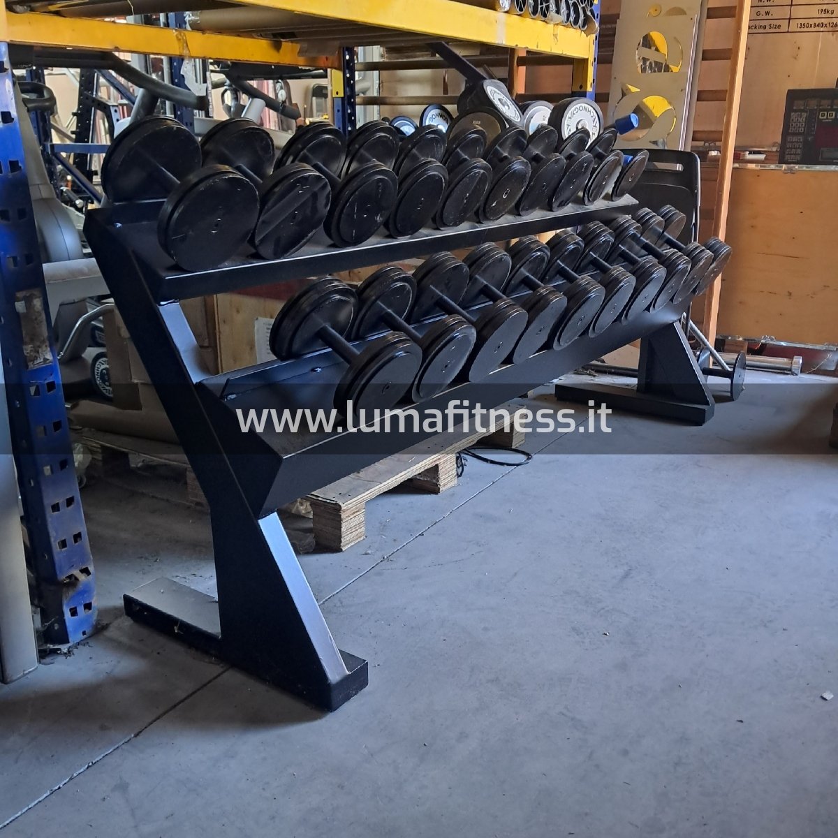 Manubri Usati con rastrelliera 4-22 kg - immagine 6