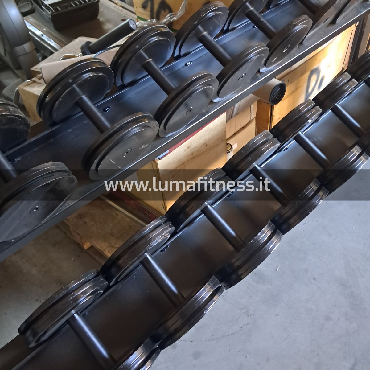 Manubri Usati con rastrelliera 4-22 kg - immagine 5