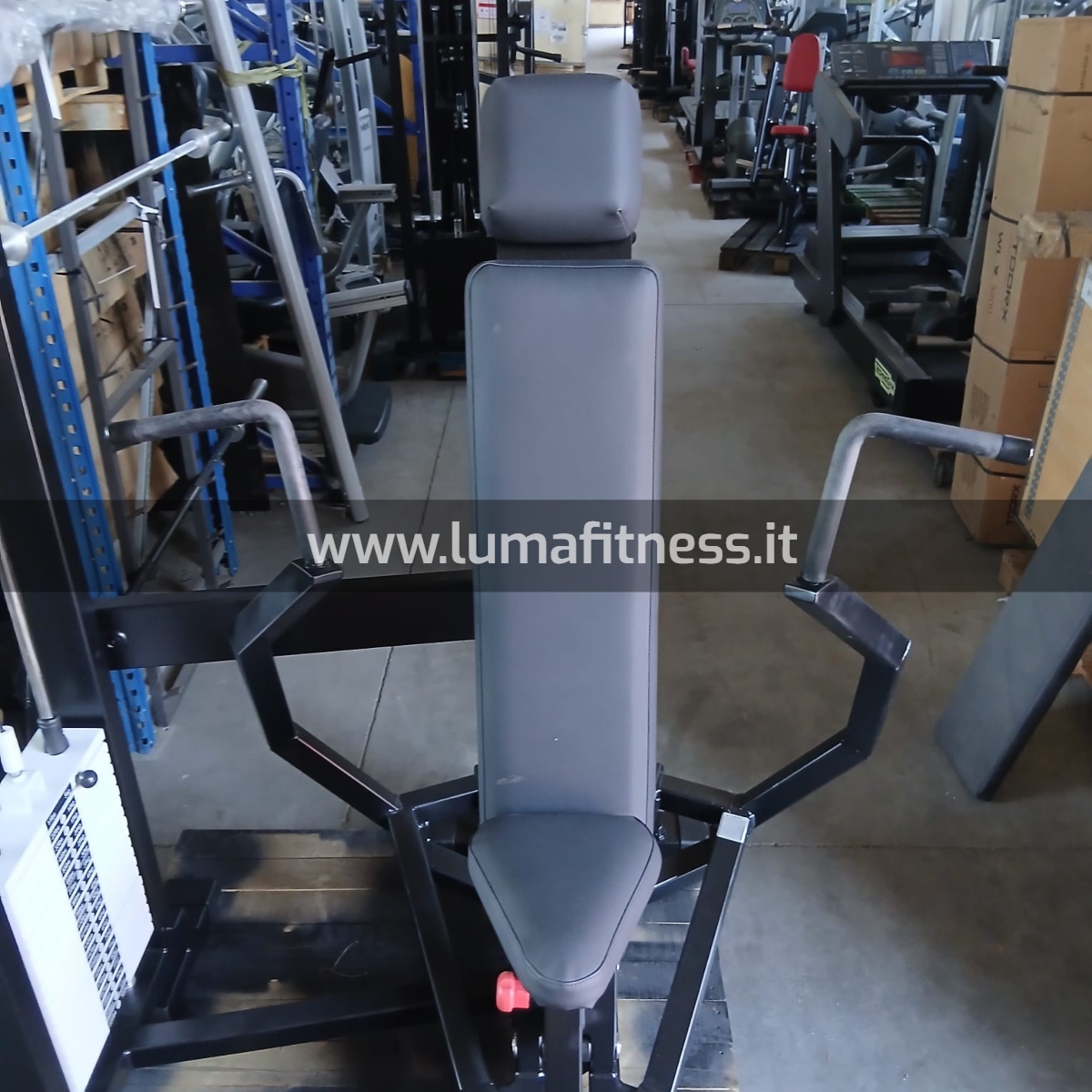 Peck Dek Verticale - Chest Press Convergente Panatta Usato - immagine 5