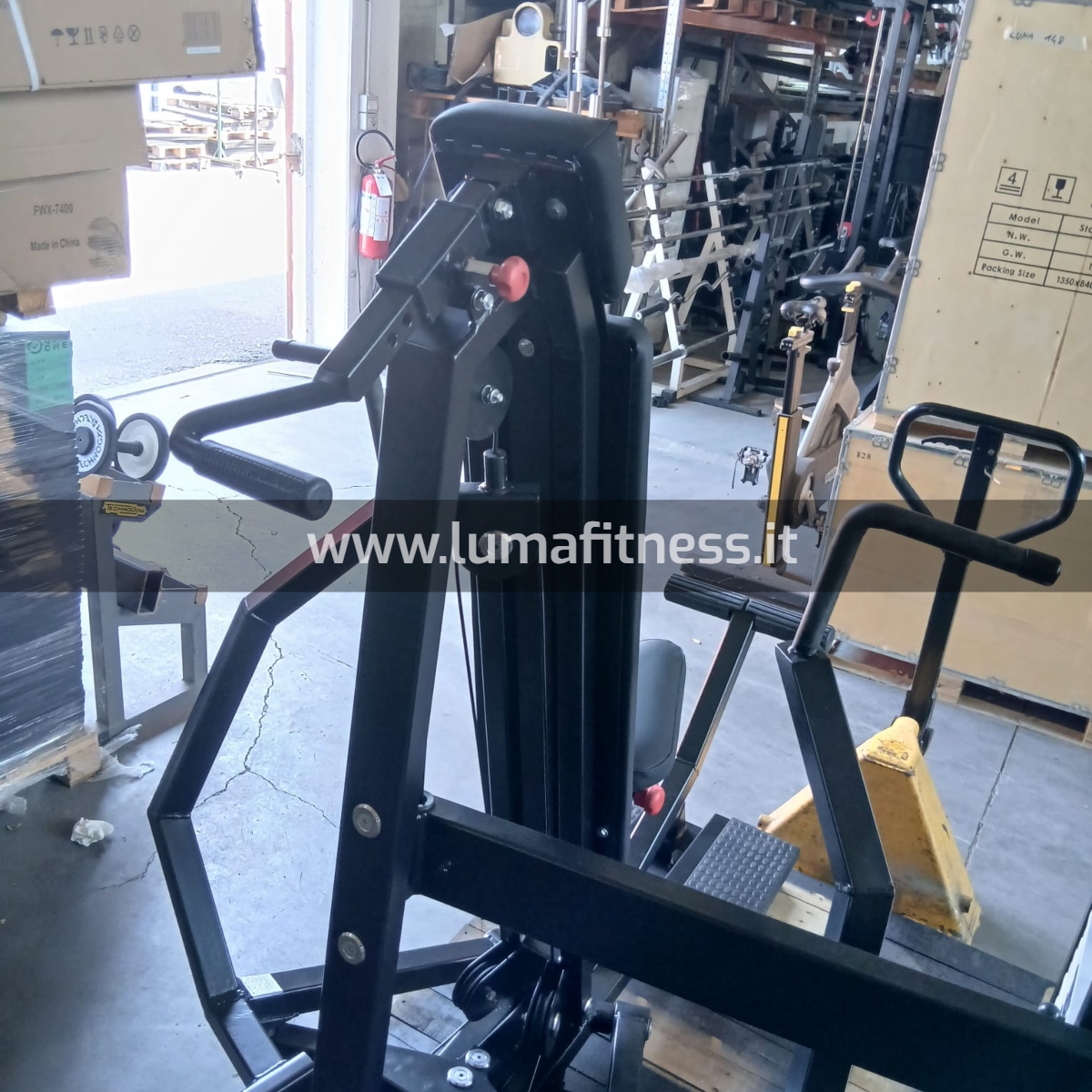 Peck Dek Verticale - Chest Press Convergente Panatta Usato - immagine 4