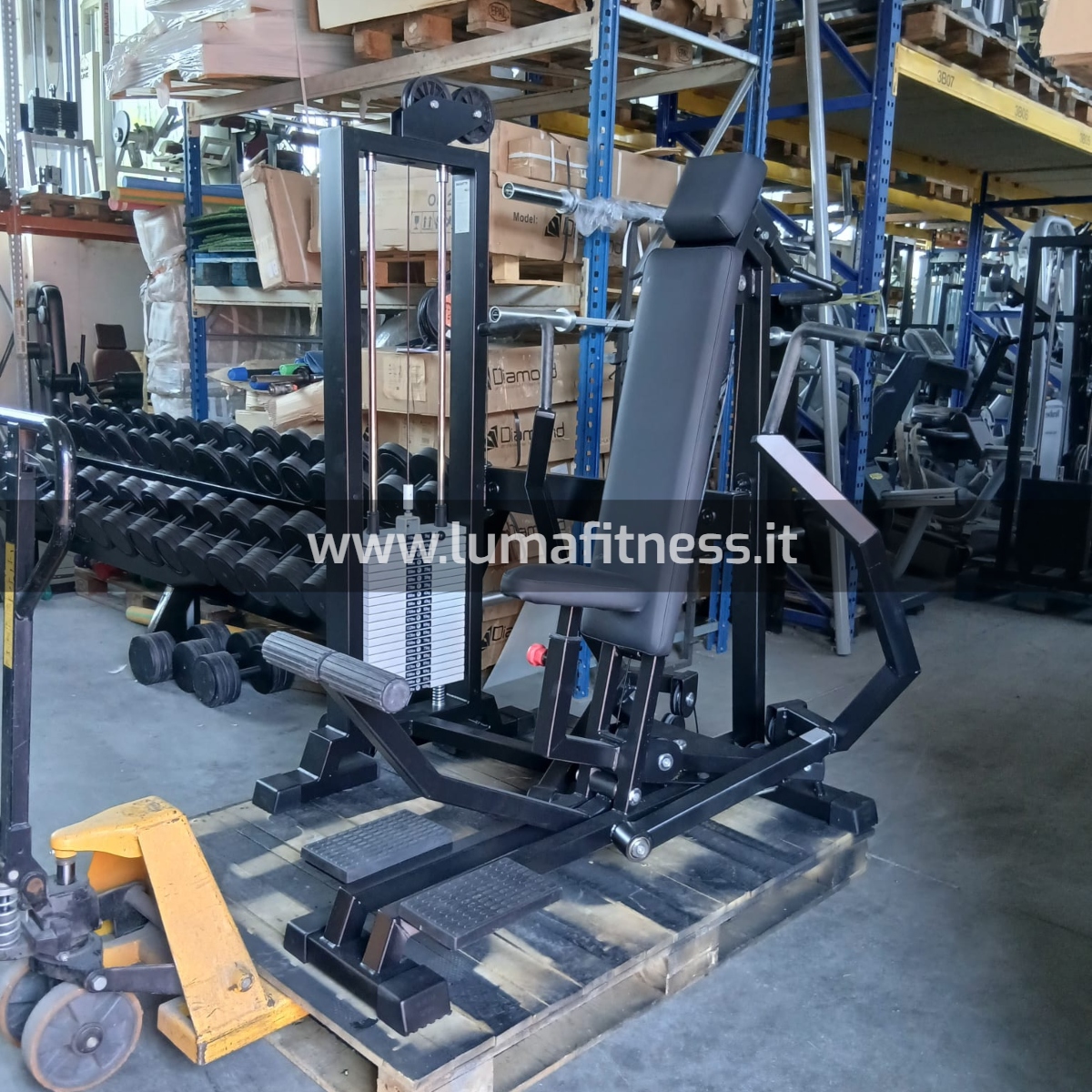Peck Dek Verticale - Chest Press Convergente Panatta Usato - immagine 9