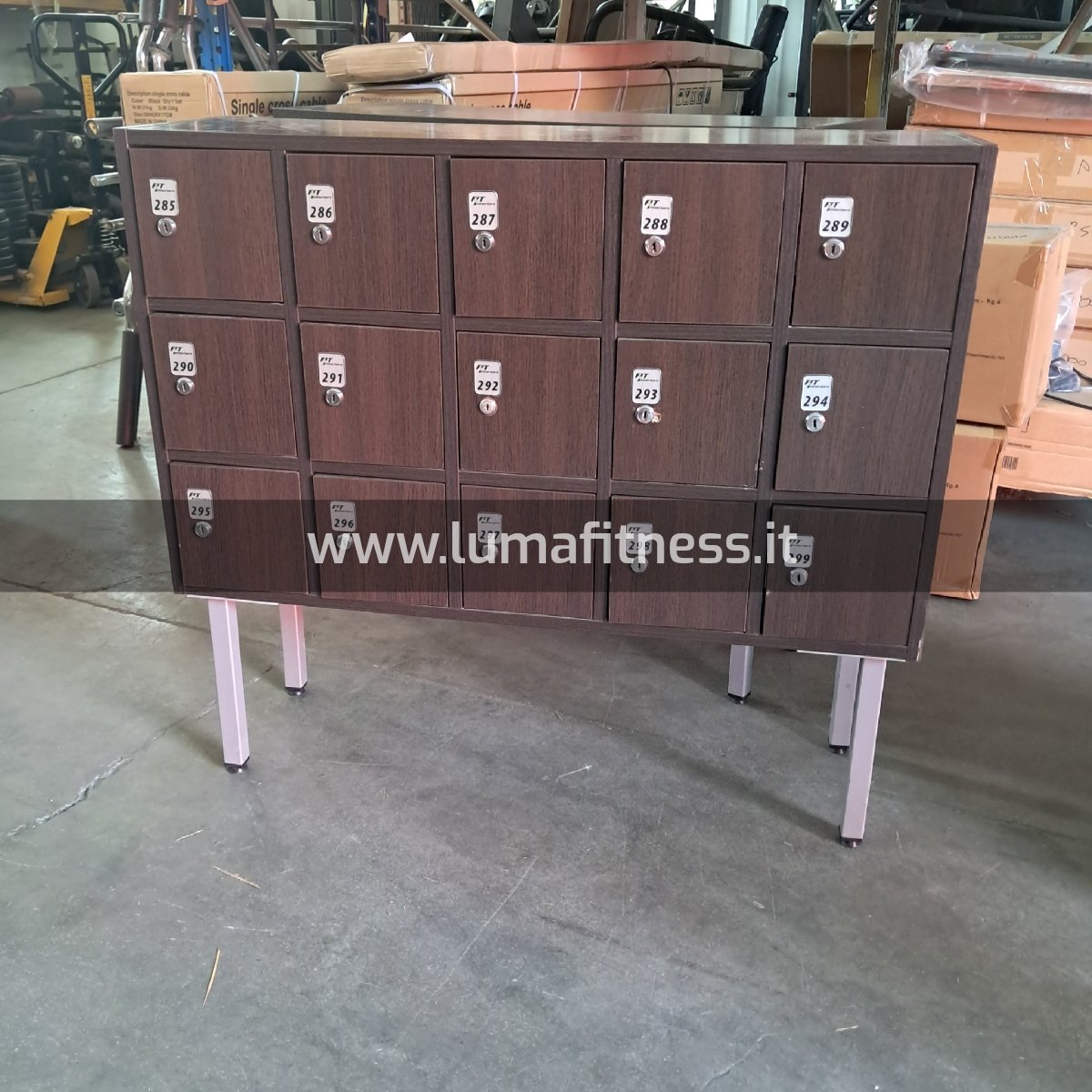 Armadietto Usato Portavalori palestra 15 posti Fit interiors - immagine 4