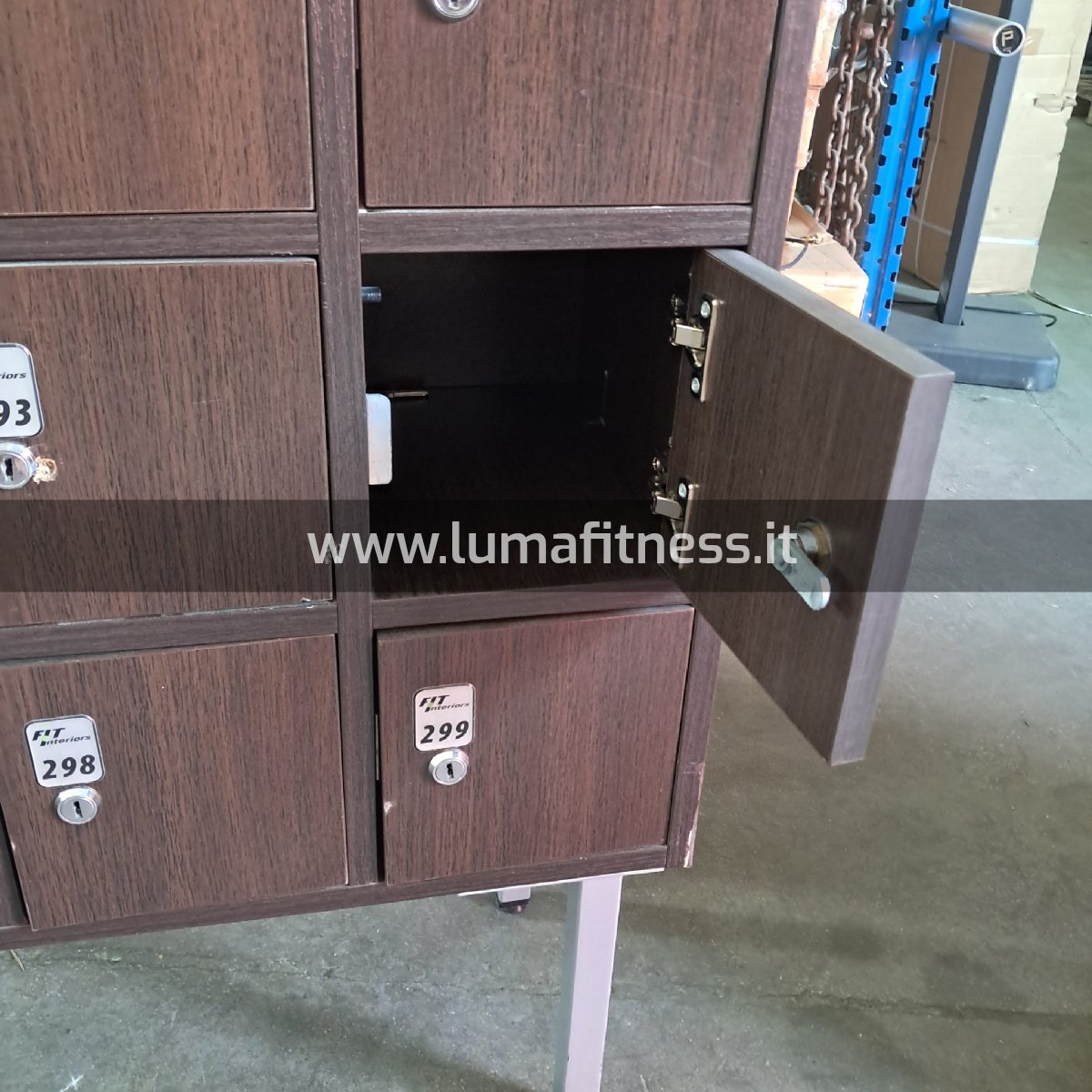 Armadietto Usato Portavalori palestra 15 posti Fit interiors - immagine 5