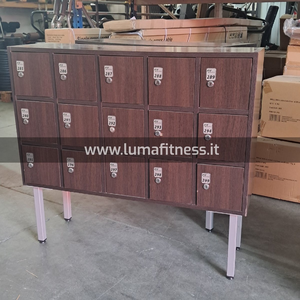 Armadietto Usato Portavalori palestra 15 posti Fit interiors