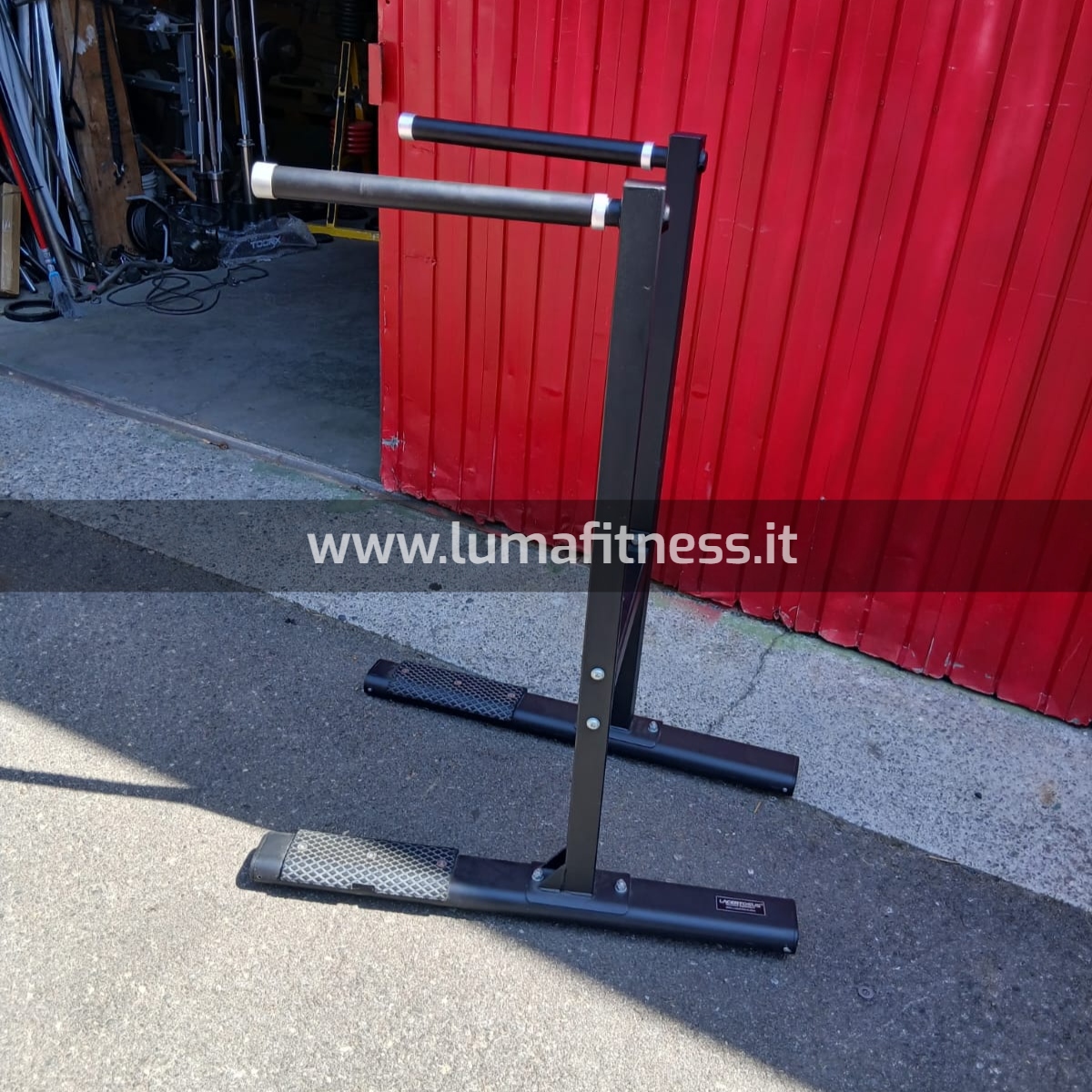 Panca Dip Station Usato Lacertosus Parallele - immagine 6
