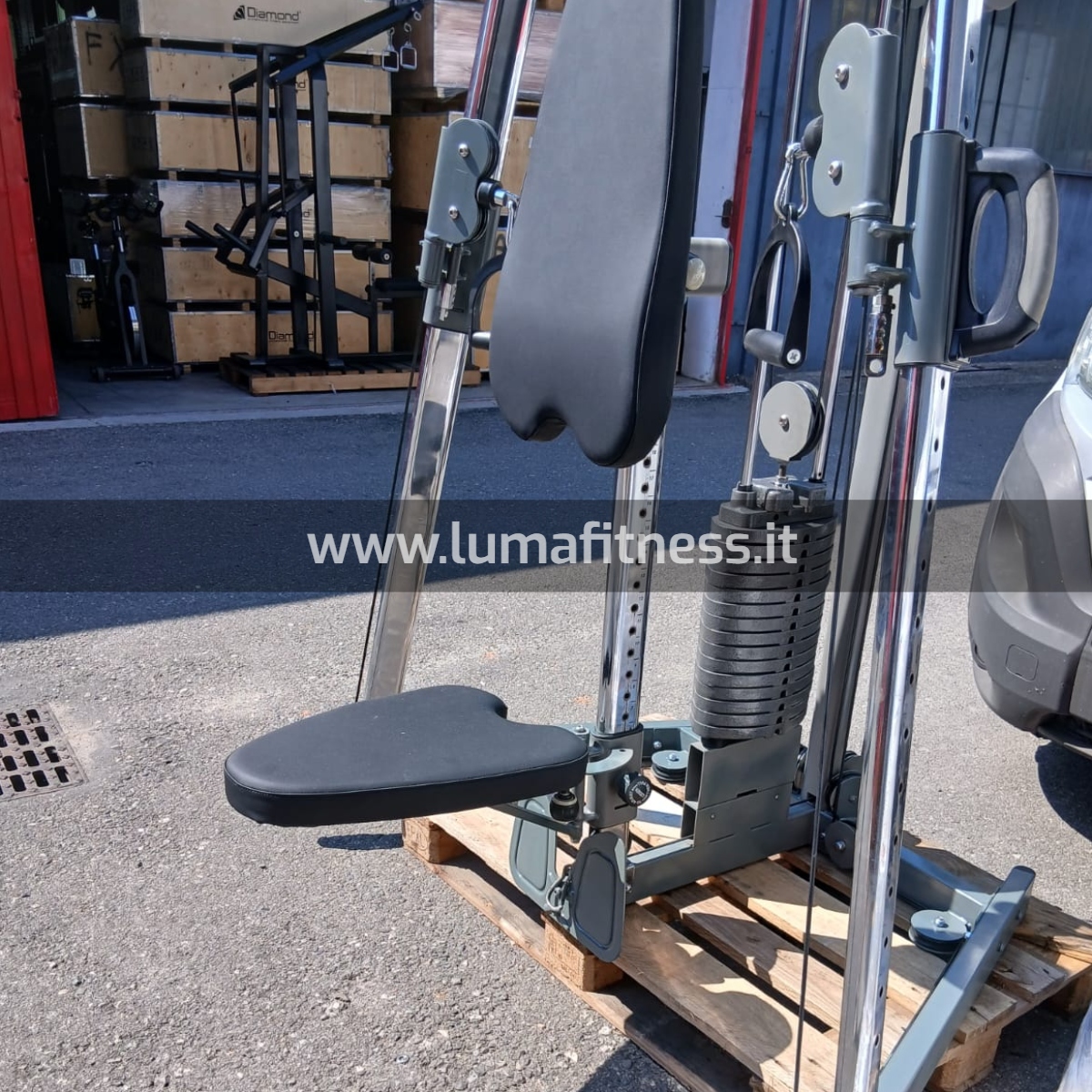 Multifunzione Dual Pulley Cable Station Vision - immagine 9
