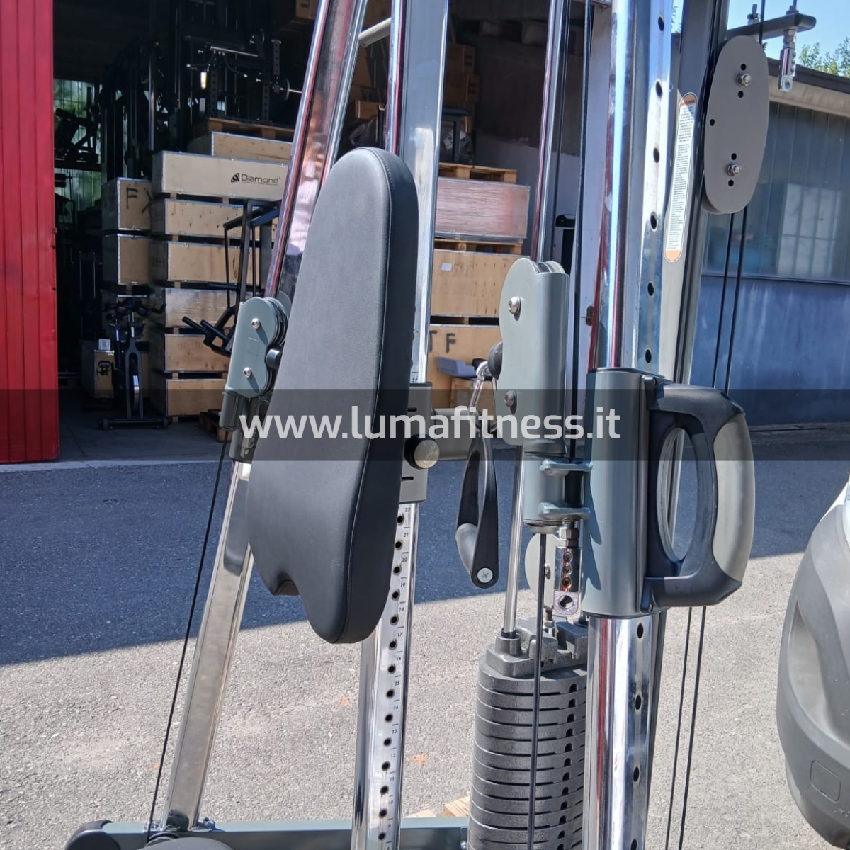 Multifunzione Dual Pulley Cable Station Vision - immagine 8