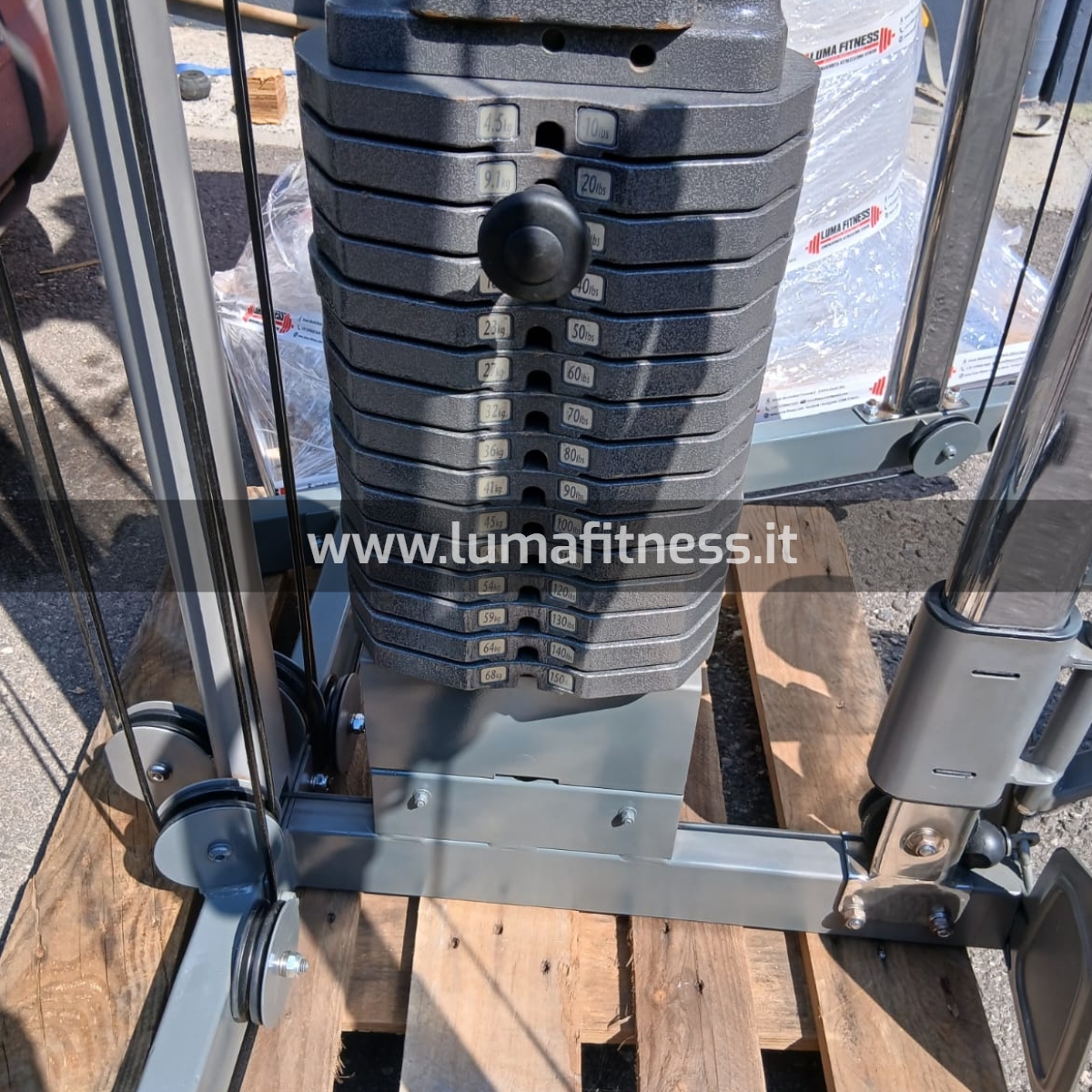 Multifunzione Dual Pulley Cable Station Vision - immagine 5