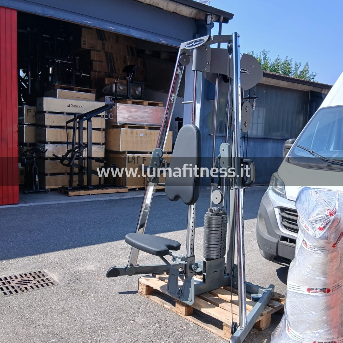 Multifunzione Dual Pulley Cable Station Vision - immagine 10