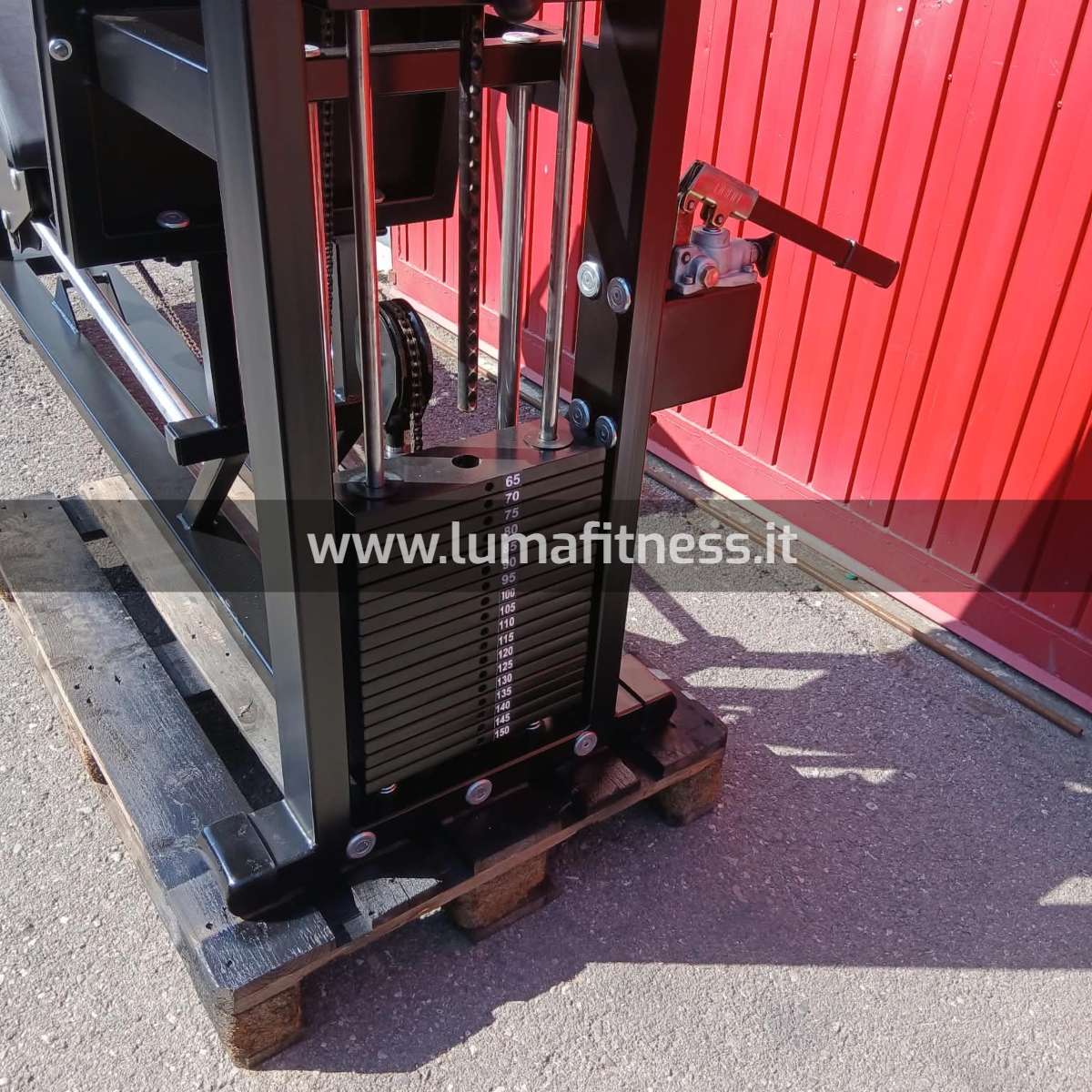 Leg Press orizzontale Usato Panatta caricamento idraulico - immagine 5