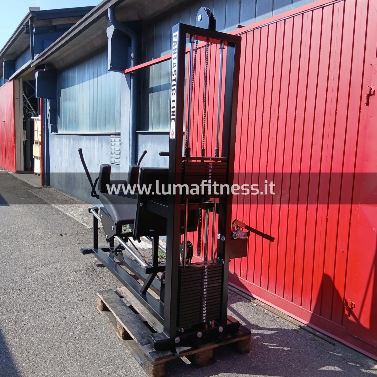 Leg Press orizzontale Usato Panatta caricamento idraulico - immagine 4