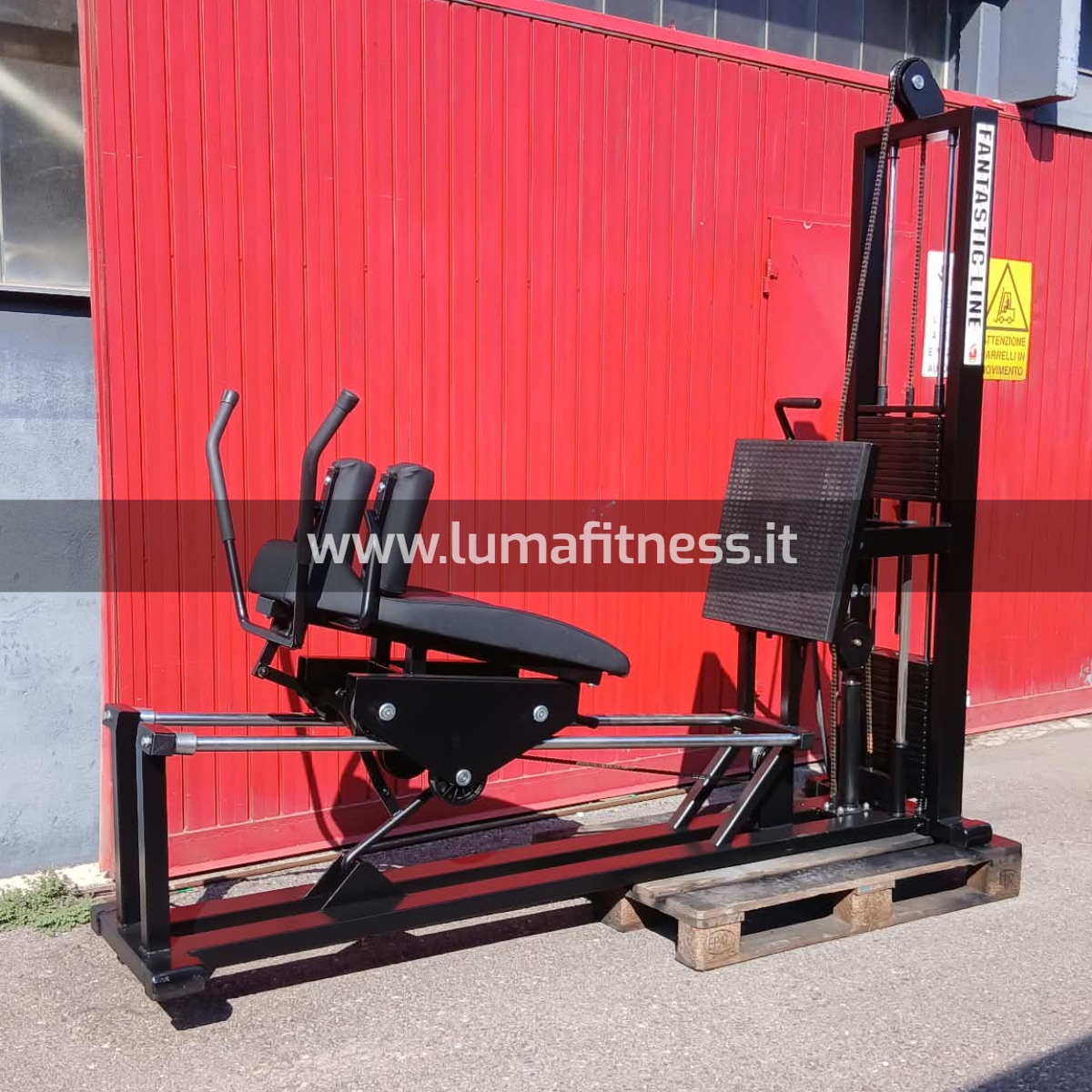 Leg Press orizzontale Usato Panatta caricamento idraulico
