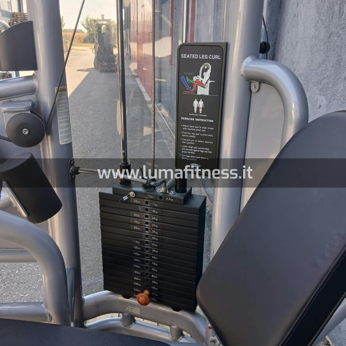 Matrix Usato Seated Leg curl - immagine 5