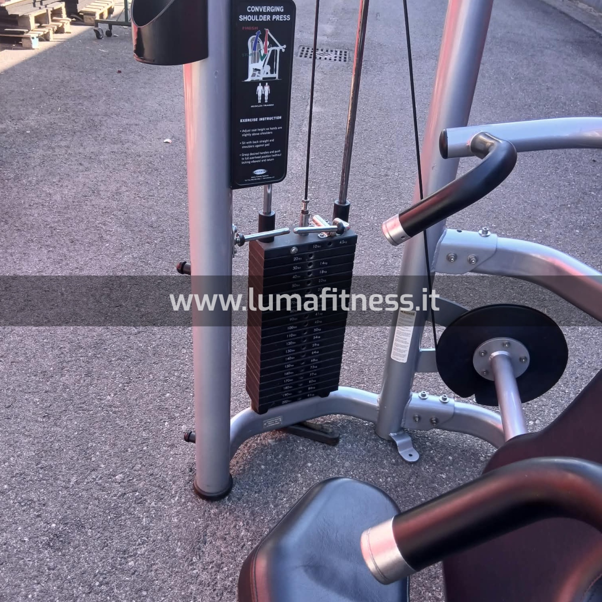 Matrix Usato Shoulder Press - immagine 6