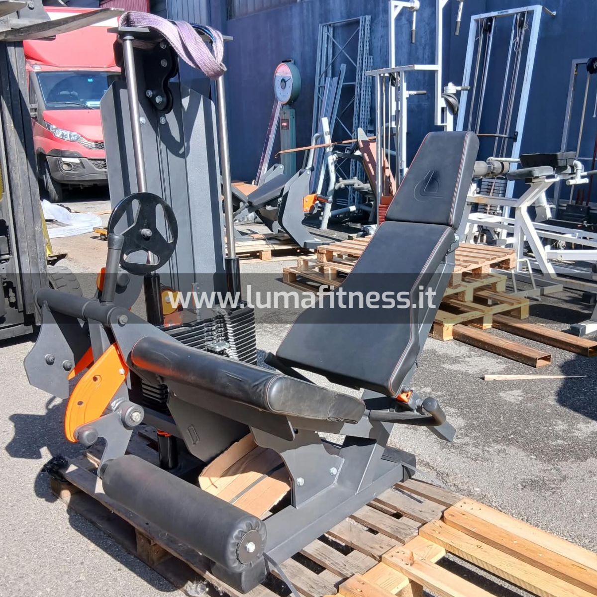 Lacertosus Usato Leg Extension Pacco pesi CB-LE-WS - immagine 4