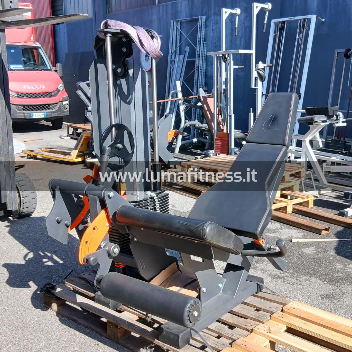Lacertosus Usato Leg Extension Pacco pesi CB-LE-WS - immagine 3